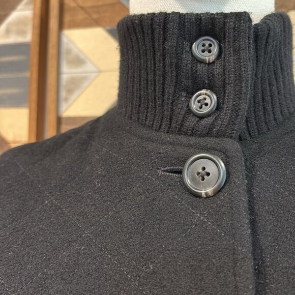 Vintage Ralph Lauren Black Label Wool Angora Cashmere Blend Vest Black size 2 - Picture 3 of 15